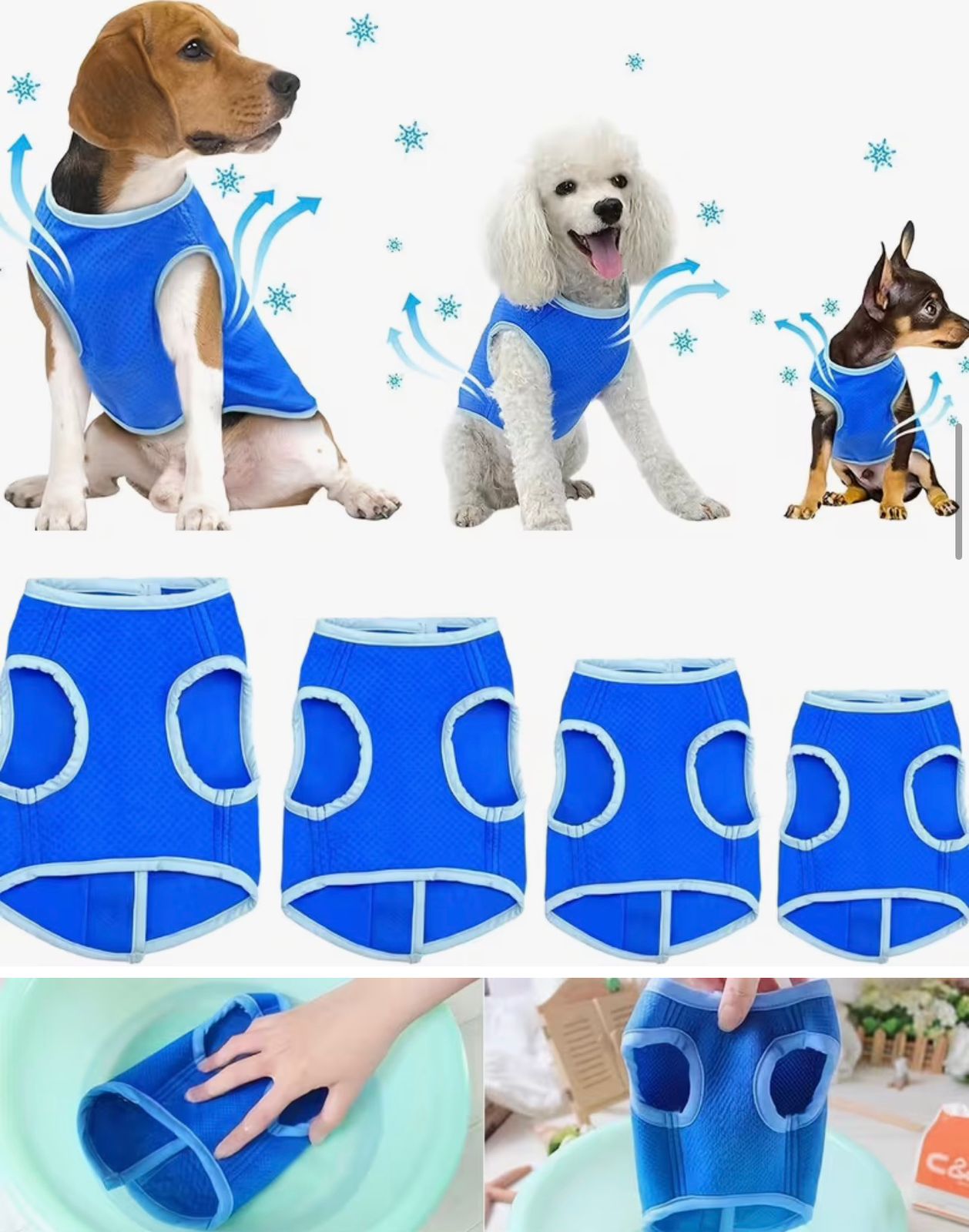 Chaleco Refrescante para Perros