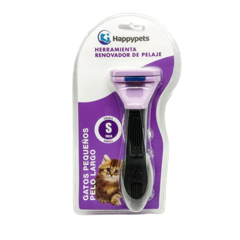 Deslanador Happypets S, para gato Pelo Largo