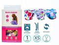 Pañal reutilizable para perrita -Diseño Surtido-incluye tirantes