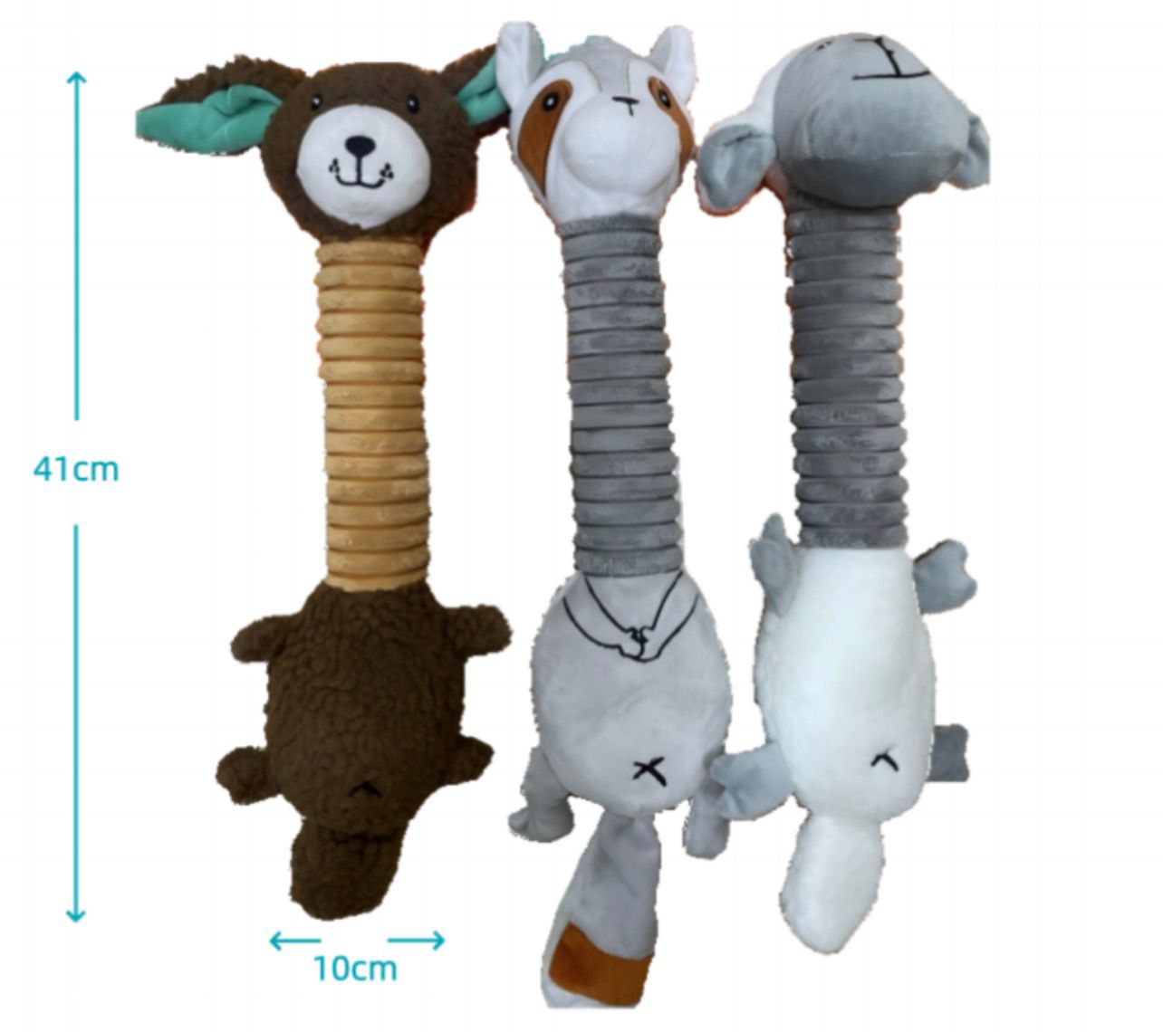 Peluche Largo para Perro con Sonido