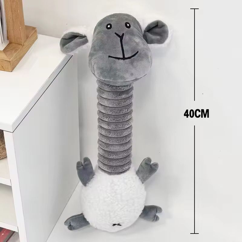 Peluche Largo para Perro con Sonido