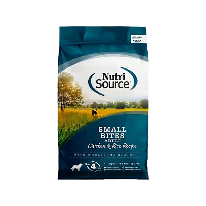 NS. Adulto pollo Small Bites 4Lb