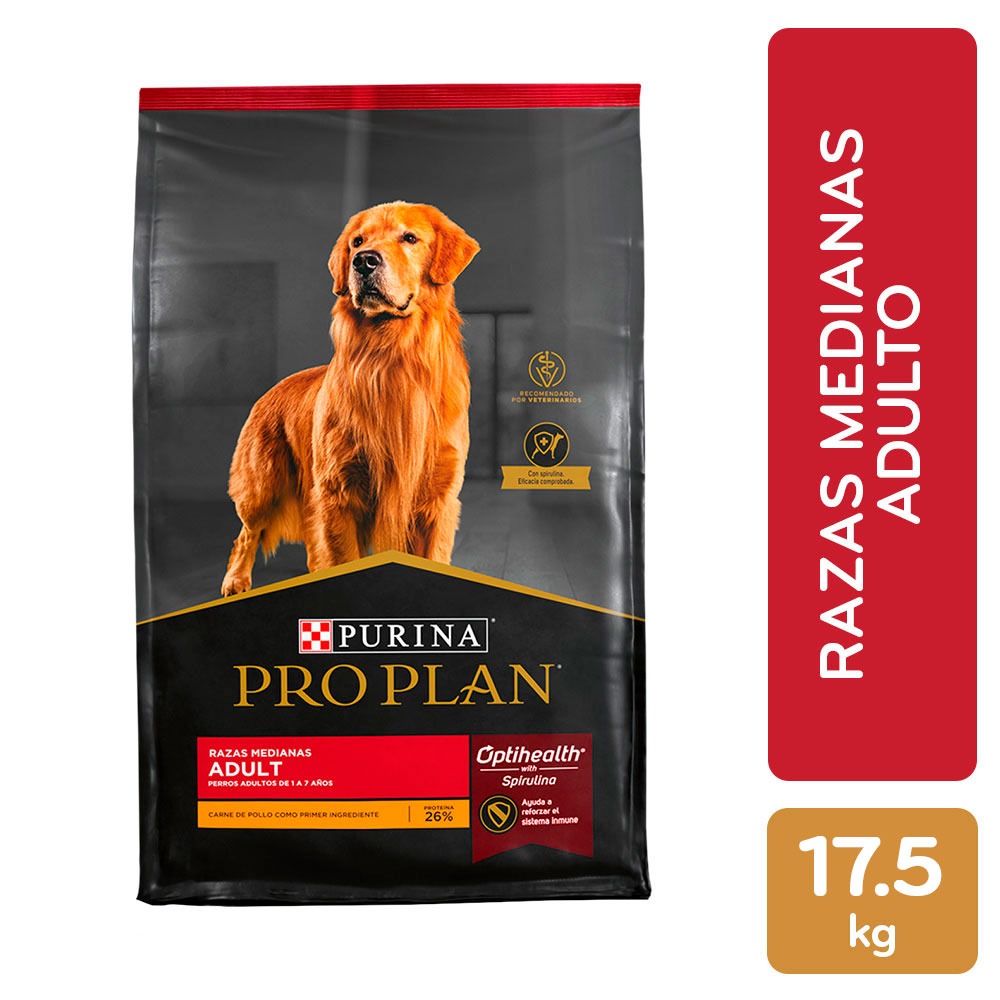 Proplan Adulto Raza Mediana 17kg