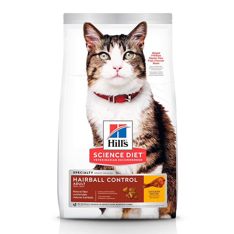 science diet hairball adulto feline